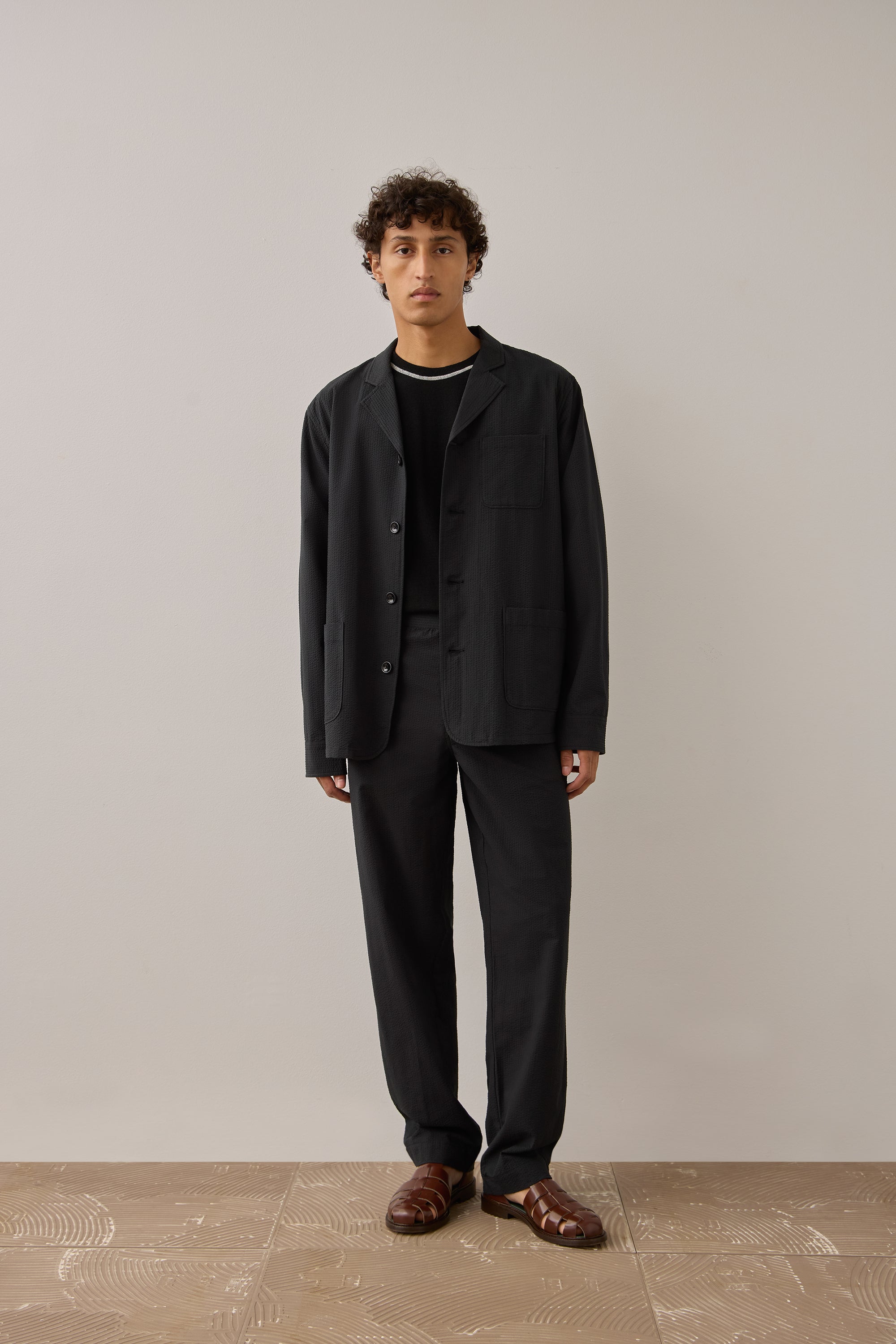 ESTNATION ジャケット　seersucker Seersucker Jersey Set-Up｜ESTNATION ONLINE STORE