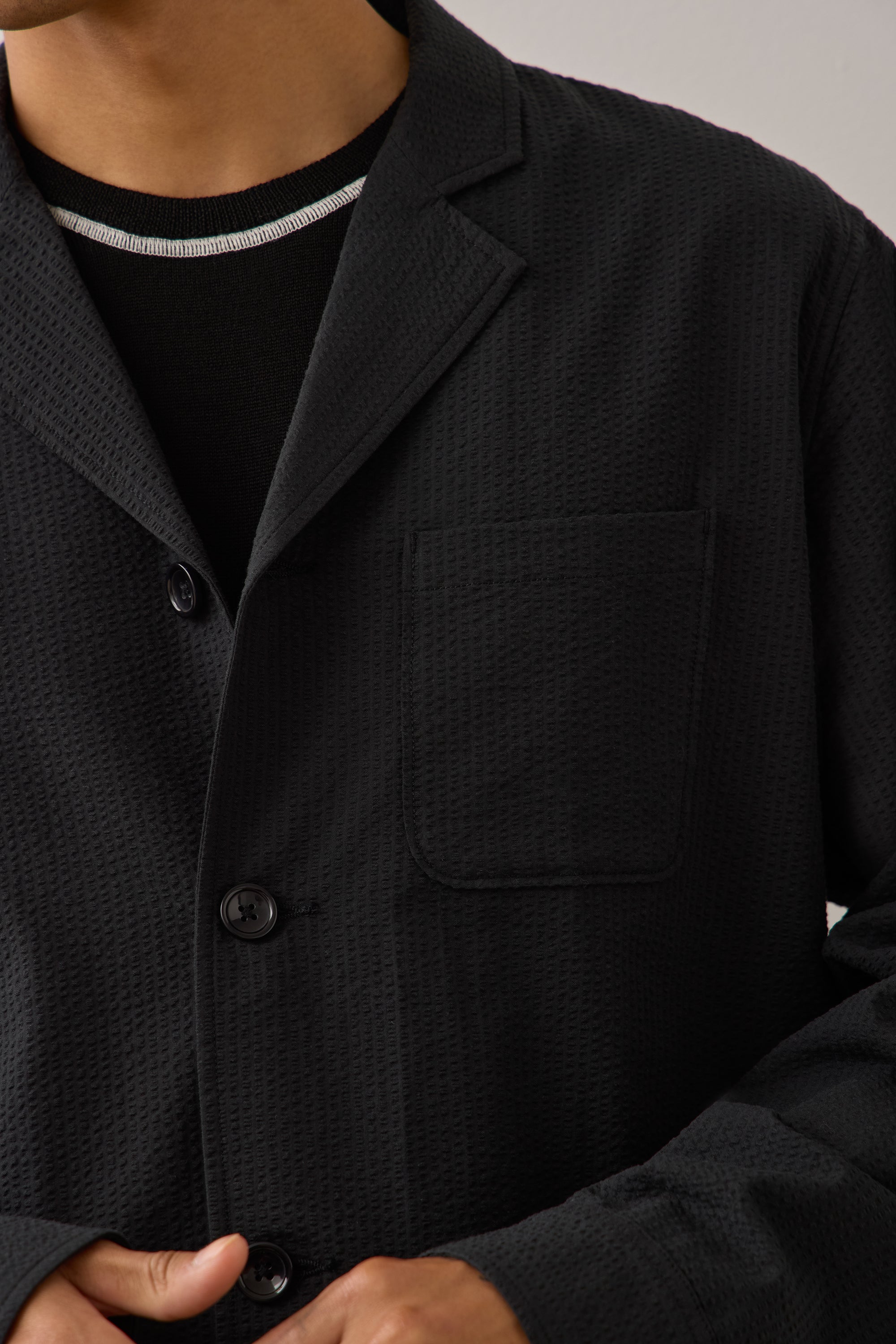 ESTNATION ジャケット　seersucker Seersucker Jersey Set-Up｜ESTNATION ONLINE STORE