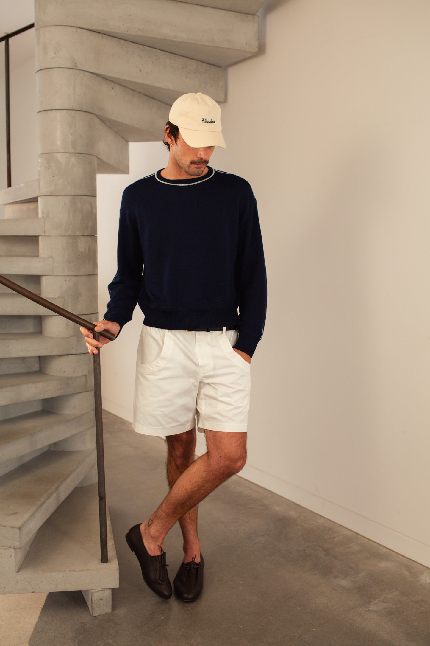 Climbing Short - Japanese Creme Herringbone