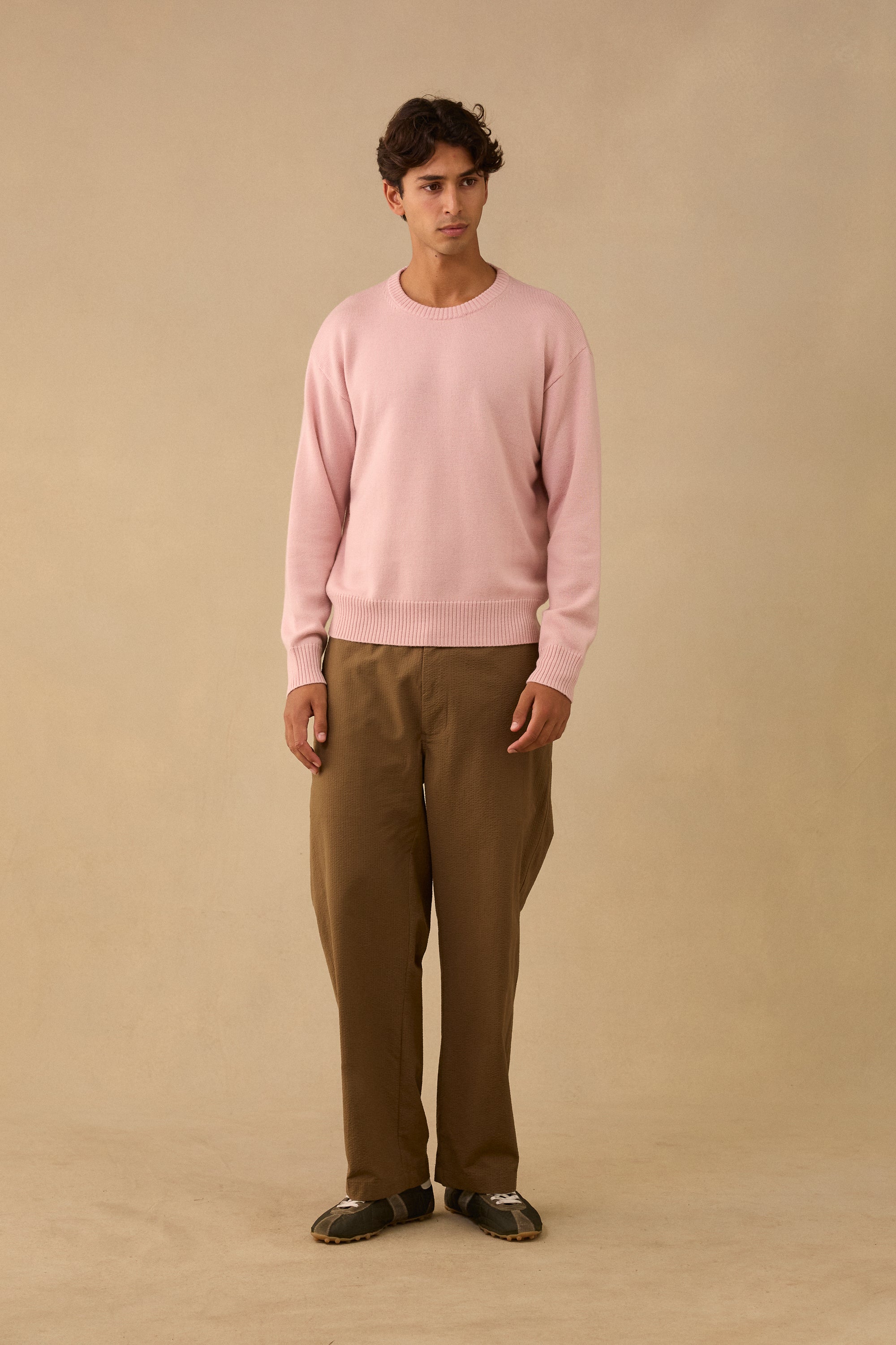 L/S Pull Over in Dusty Pink