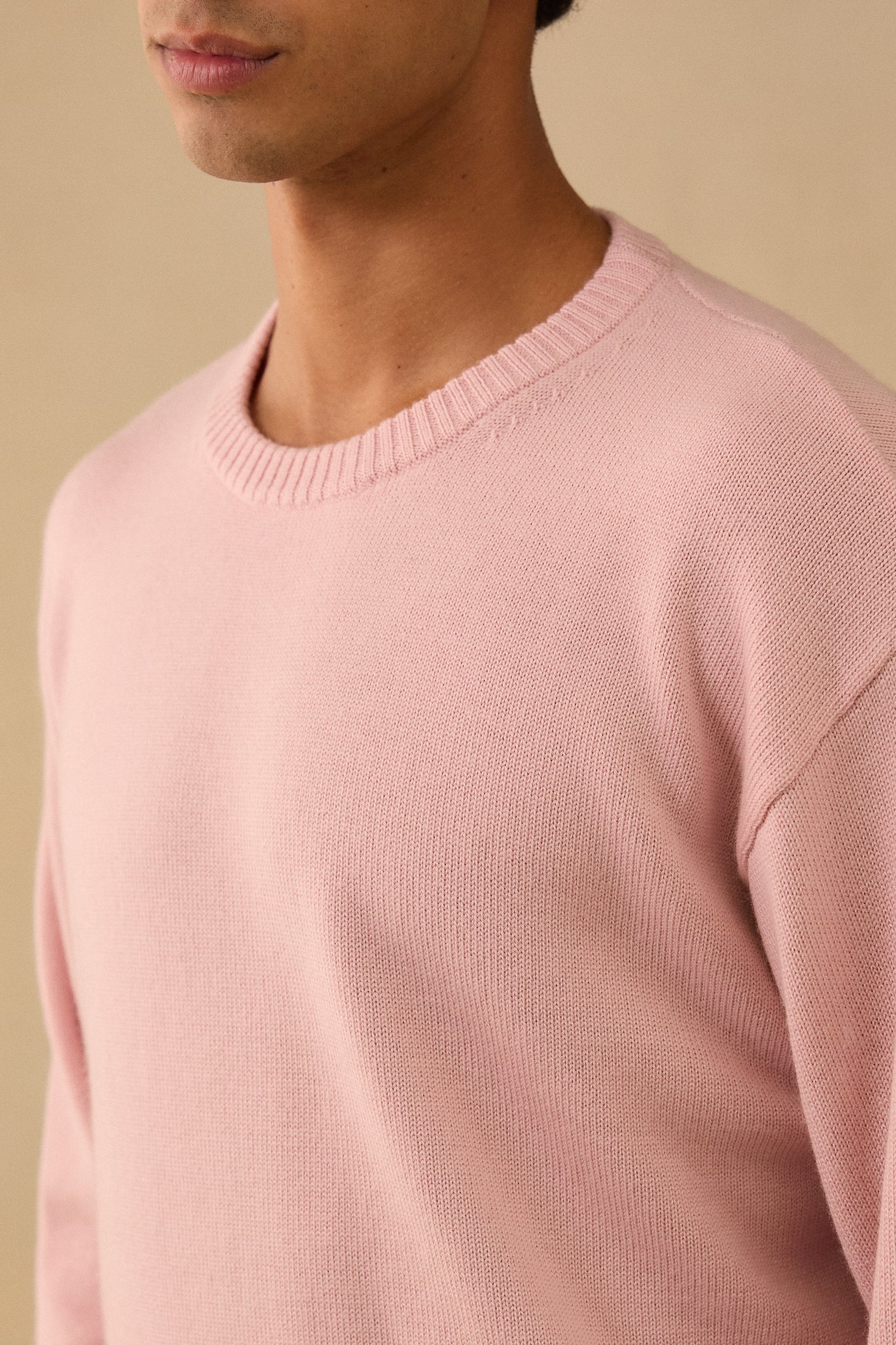 L/S Pull Over in Dusty Pink