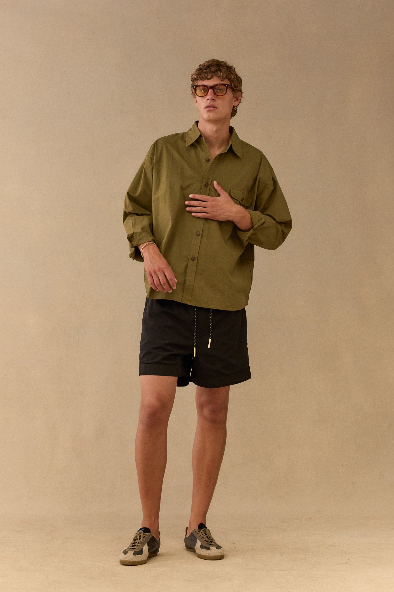Safari Ripstop Long Sleeve Cotton Shirt