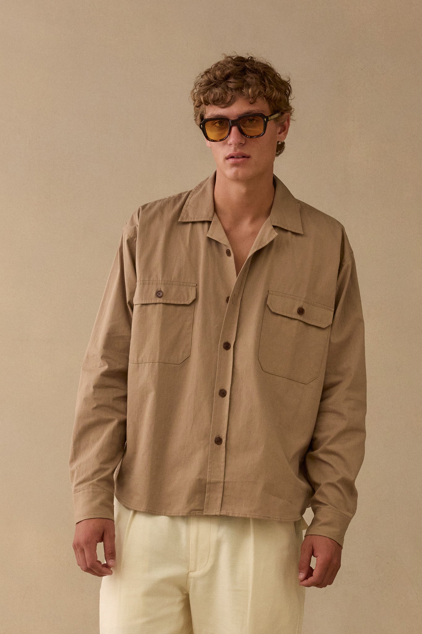 Explorer Long Sleeve Cotton Shirt