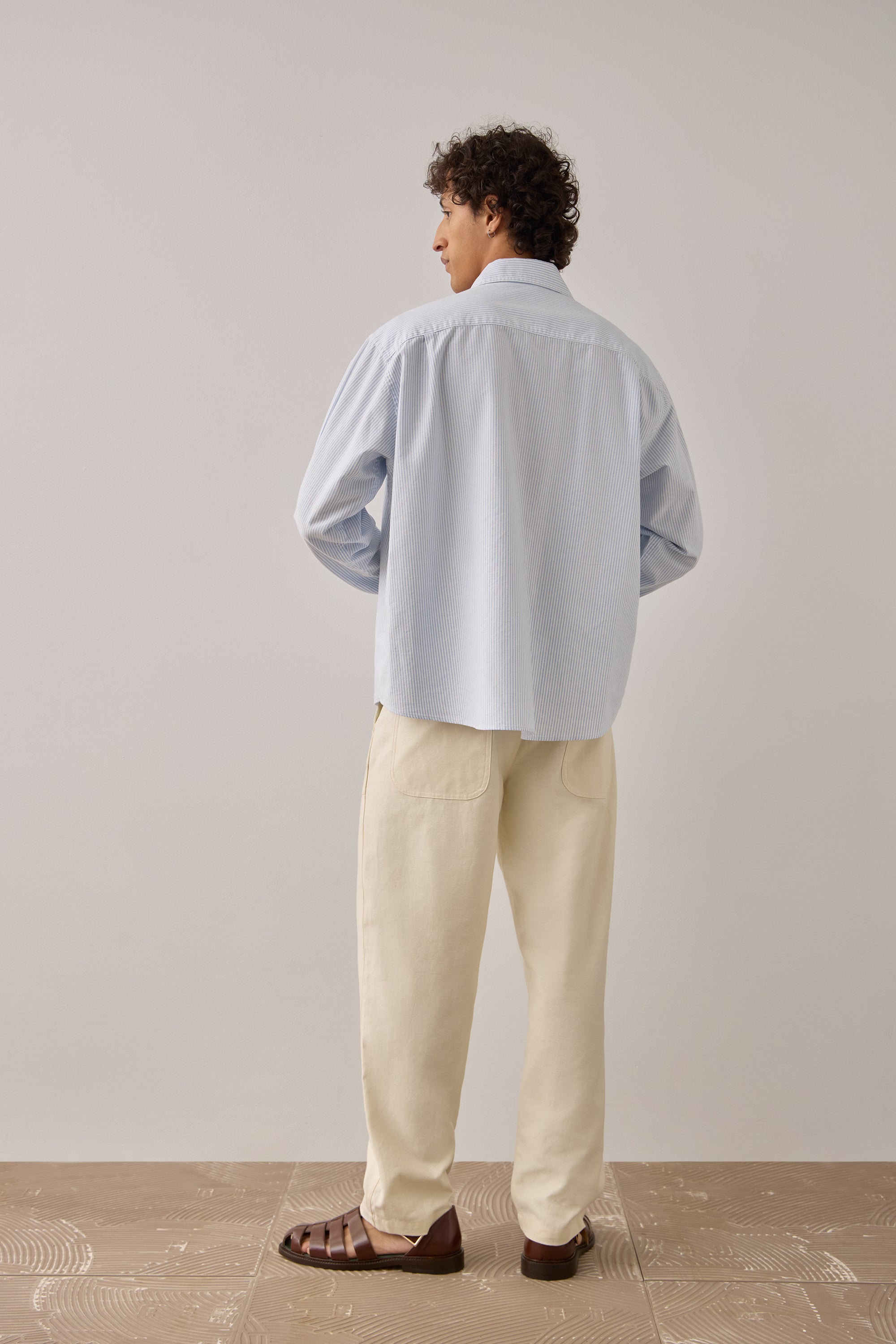 Oxford Stripe Japanese Cotton Shirt