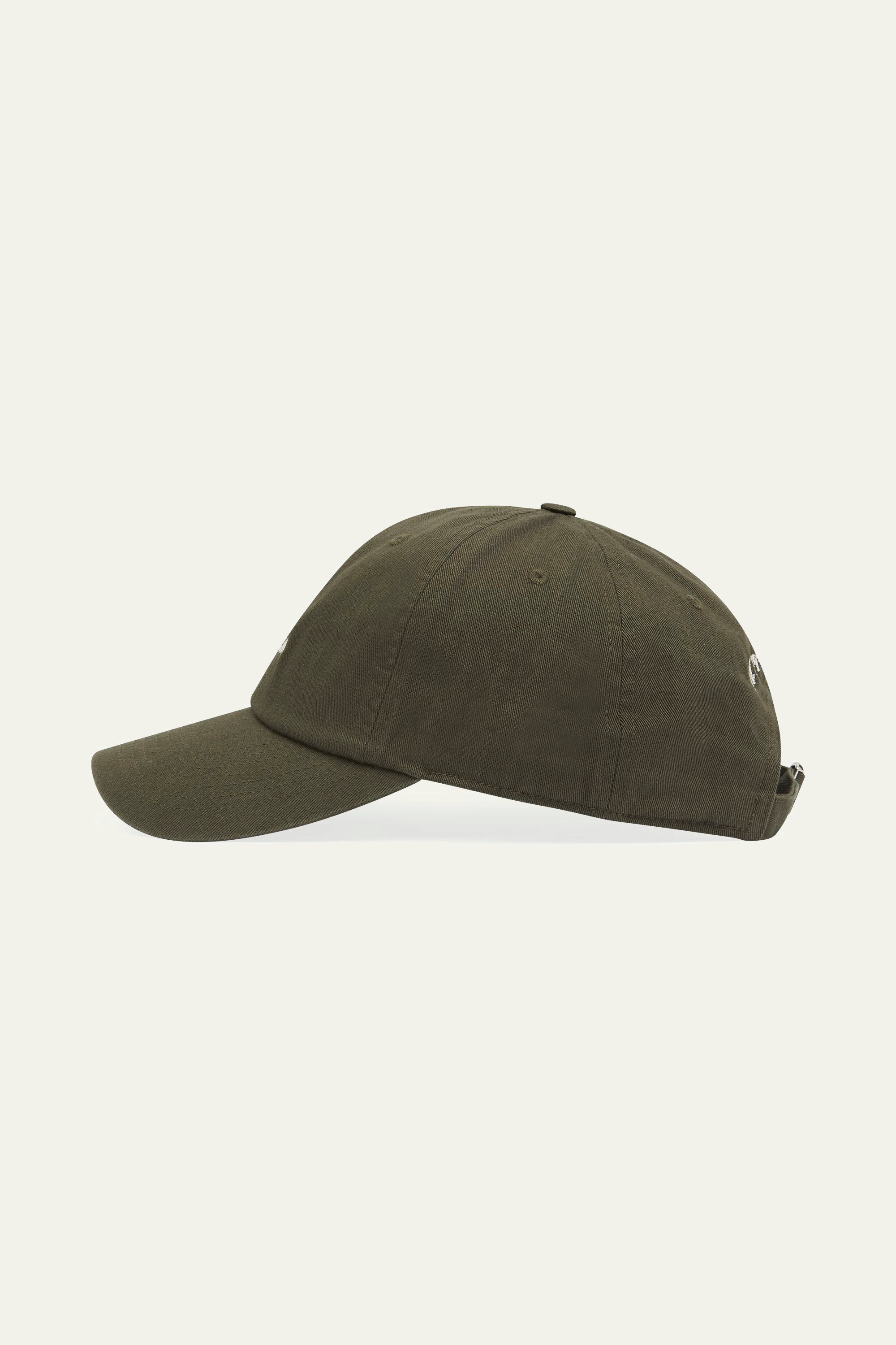 'A Simple Twist Of Fate' British Racing Green Cap