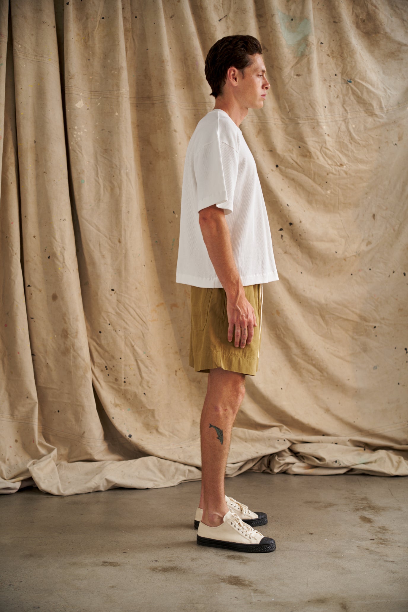 Safari Japanese Herringbone Short